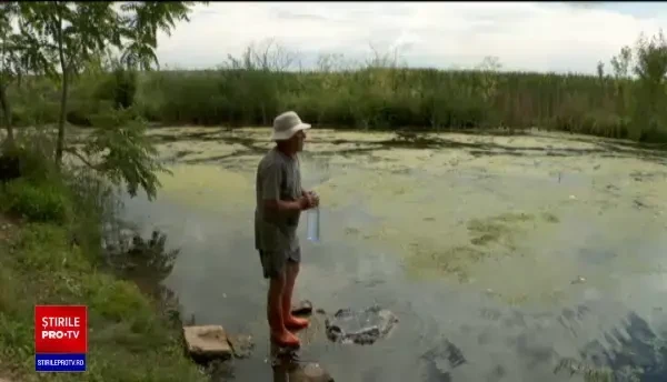 O zonă cu ape terapeutice din Oltenia se rezumă la o baltă în care se bălăcesc rațele sătenilor. Reacția autorităților