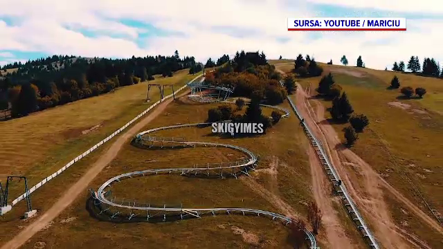 Pistele de bob, o nouă atracție pentru turiști în timpul verii, în România. Unde sunt amplasate