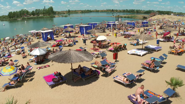 Litoralul vestului, locul din Arad unde te simți ca la mare: ”Îmi dă așa un vibe de Constanța”