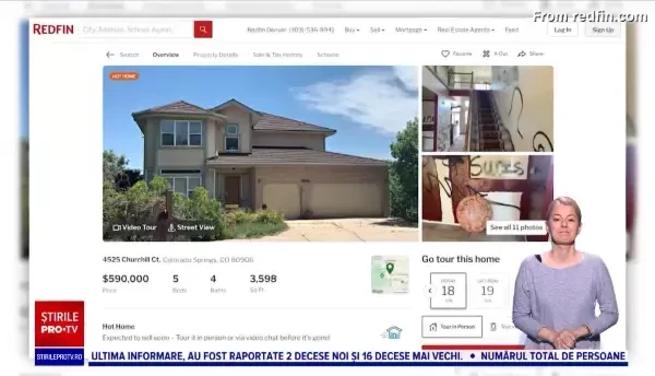 Aproape șase sute de mii de dolari pentru o casă vandalizată. Oferta inedită a unui agent imobiliar din SUA