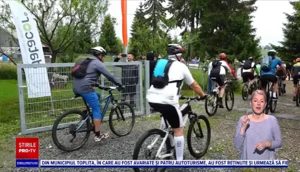 ”Via Transilvanica” a găzduit o competiție cu sute de participanți. Traseul a fost gândit de Tibi Ușeriu