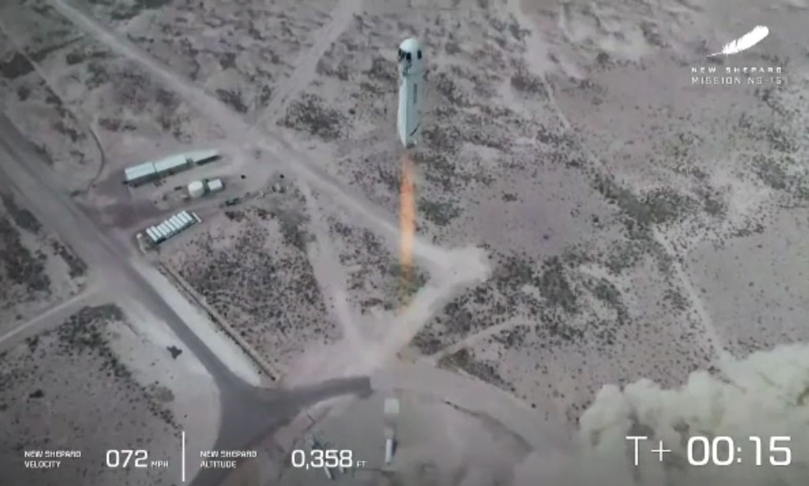 Primul zbor turistic în spațiu, luna viitoare. Naveta Blue Origin va ajunge în spațiu cu Jeff Bezos la bord