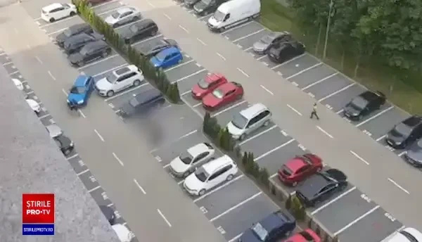 Un tânăr a fost bătut cu brutalitate într-o parcare din Brașov