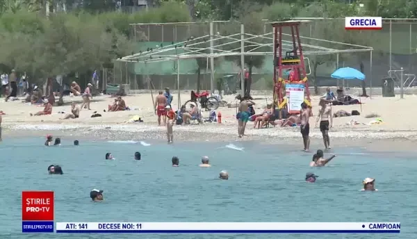 Canicula a pus stăpânire pe țările din Balcani. Cod roșu în Serbia, Bosnia și Kosovo