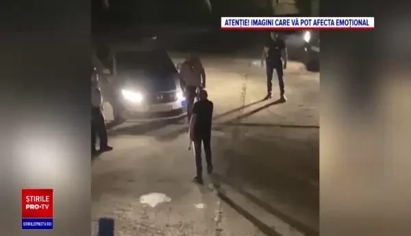 Tragedia din spatele unui scandal. Bărbatului din Bârlad care i-a amenințat pe polițiști cu 2 securi îi murise copilul