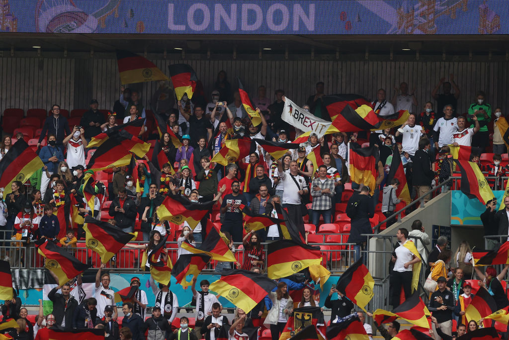 Anglia 2 - 0 Germania, la EURO 2020. Anglia a învins Germania cu 2-0 şi s-a calificat în sferturile de finală