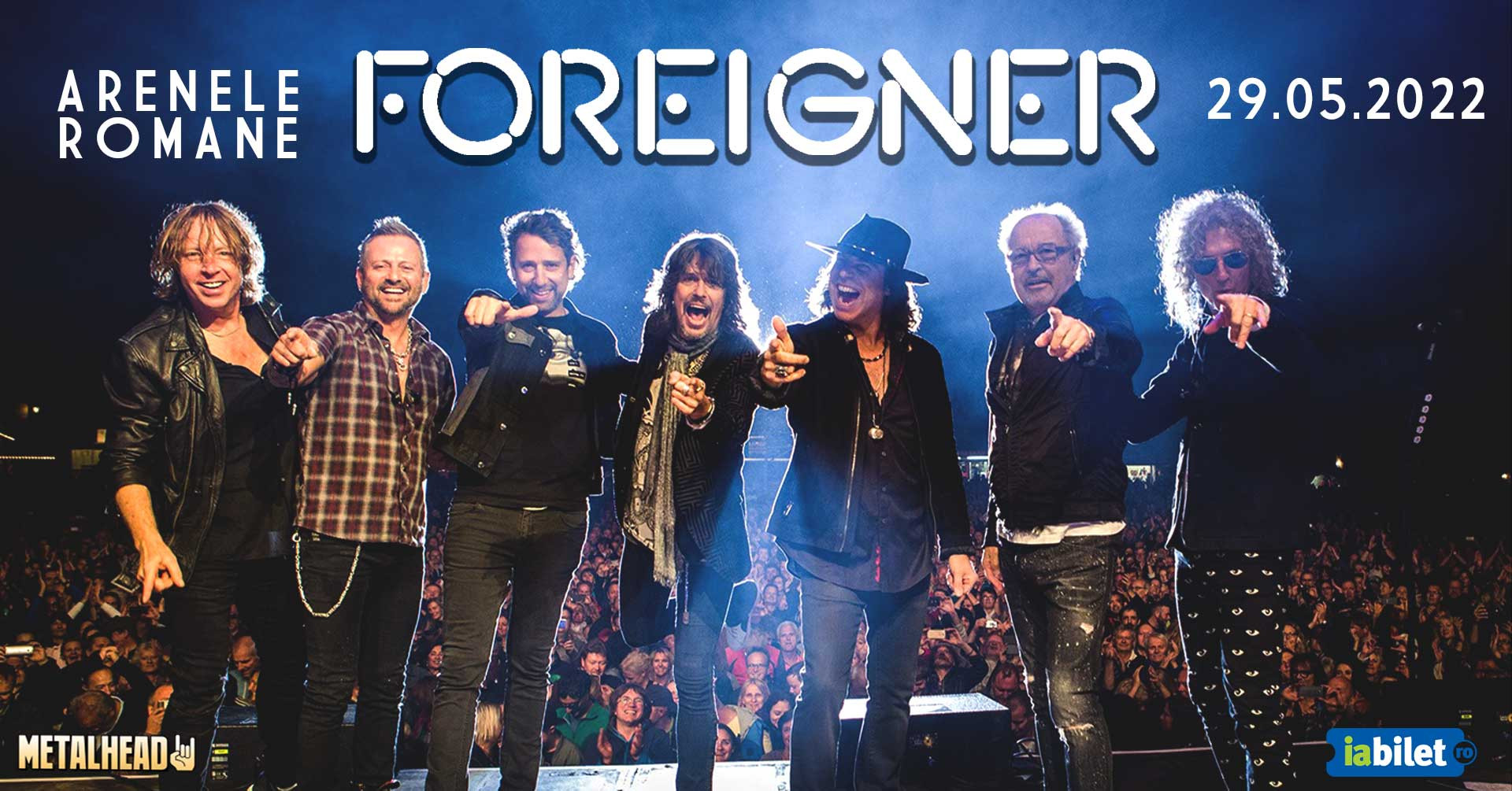 Supergrupul american de rock Foreigner revine la București. Concert la Arenele Romane în 2022