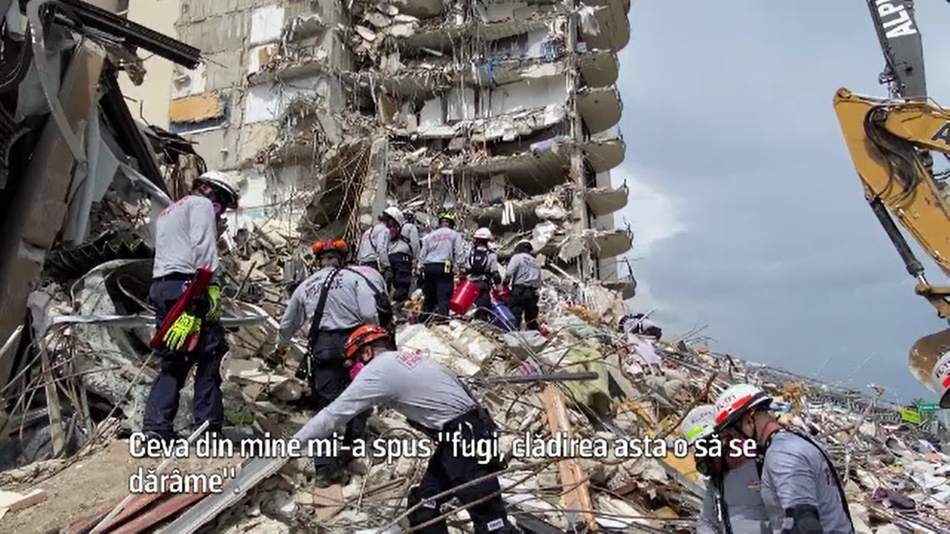 Bilanţul tragediei din Miami a crescut la 18 morţi. 150 de persoane sunt în continuare dispărute