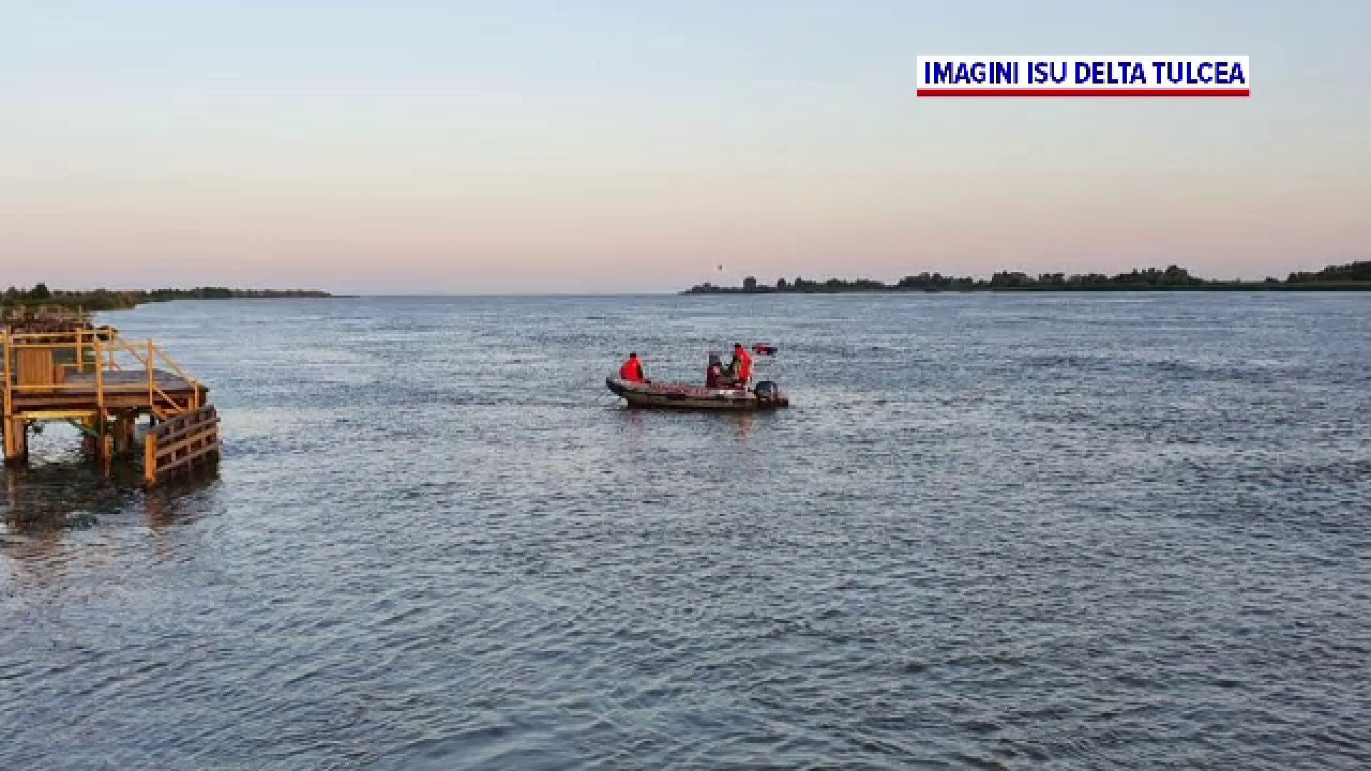 Bărbat căutat de scafandri la Sfântu Gheorghe din Delta Dunării, după ce s-ar fi înecat