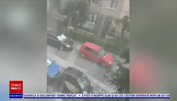 România, lovită de grindină și vijelii. Dezastru în zonele unde a fost cod roșu