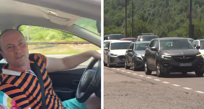 Trafic infernal pe Valea Prahovei. Mii de mașini încolonate de la prima oră. „Ajung, mănânc o masă şi mă întorc”