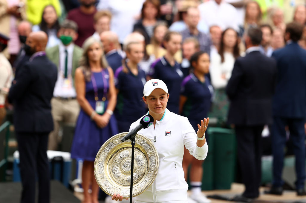 VIDEO. Australianca Ashleigh Barty a câştigat turneul de Mare Şlem de la Wimbledon