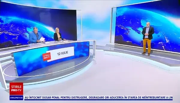 Vremea azi, 12 iulie. O nouă zi de căldură sufocantă, dar și furtuni