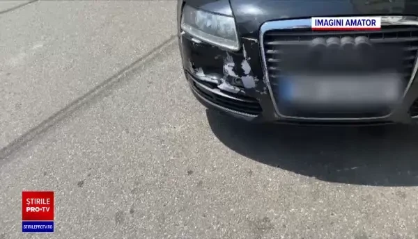 Un poliţist din Timiş, implicat într-un accident, a urcat băut la volan. Ar fi părăsit și locul accidentului