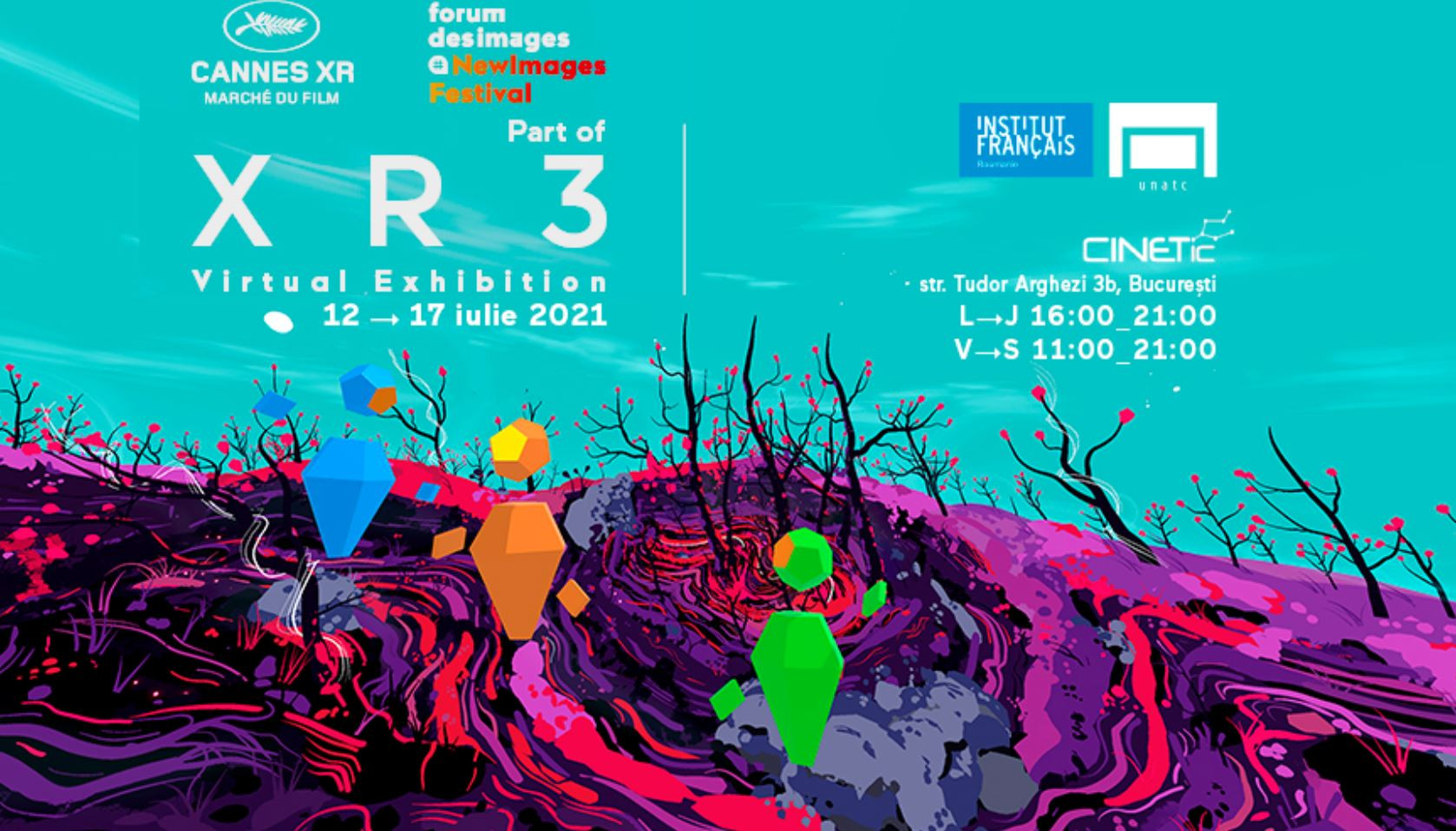 Creațiile artistice din cadrul Festivalului de la Cannes, aduse în România cu ajutorul realității virtuale