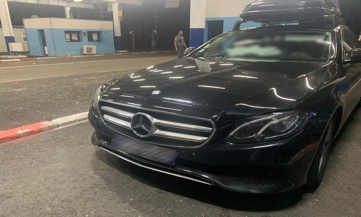 Reacția unui șofer venit din Franța când polițiștii i-au confiscat bolidul, în Galați. „Nu știam”