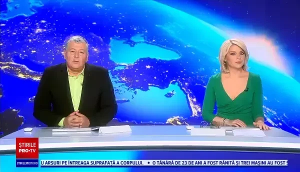 Pățania de "Cascadorii Râsului" a unui șofer din Brașov care a încercat să treacă cu mașina peste o conductă