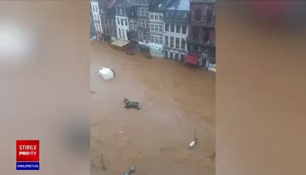 Ploile torențiale fac dezastru în Europa. Peste 40 de oameni au murit în Germania, alte zeci sunt dispăruți