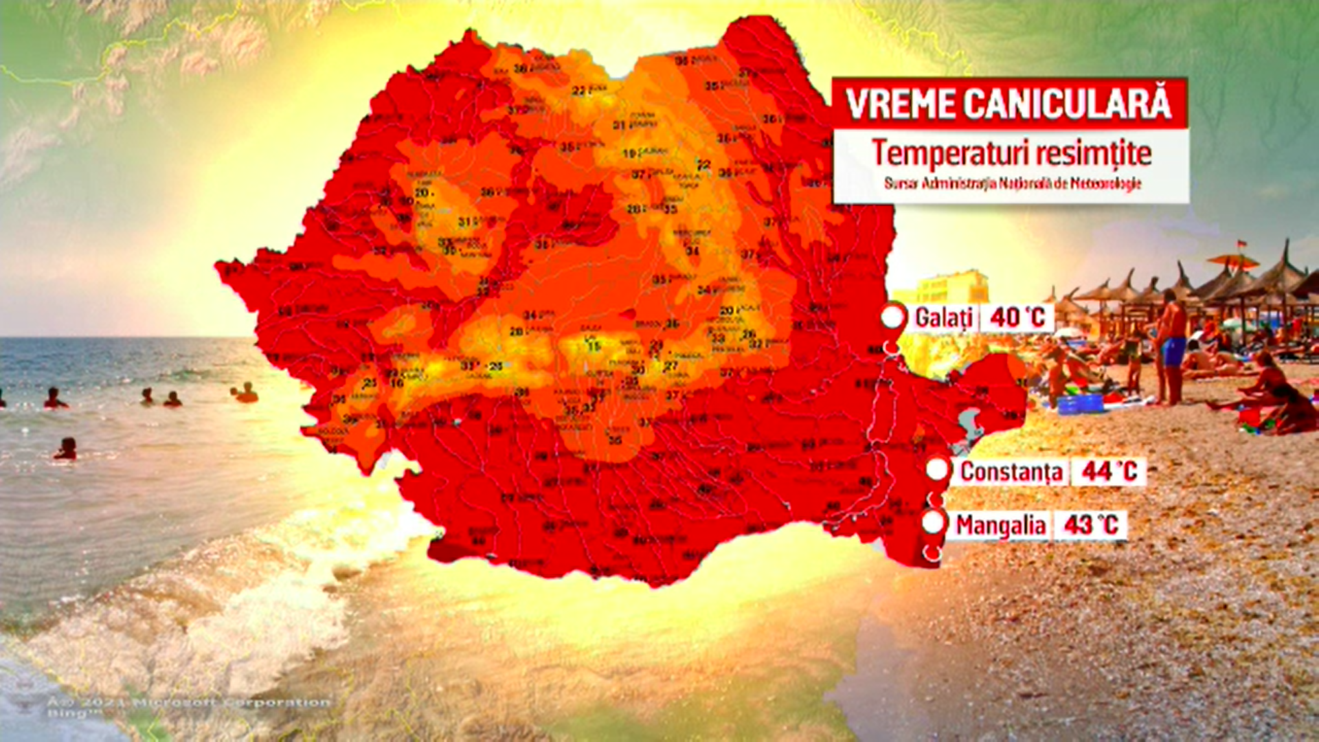 România trece prin zile de foc. Medicii avertizează populația în privința temperaturilor mari