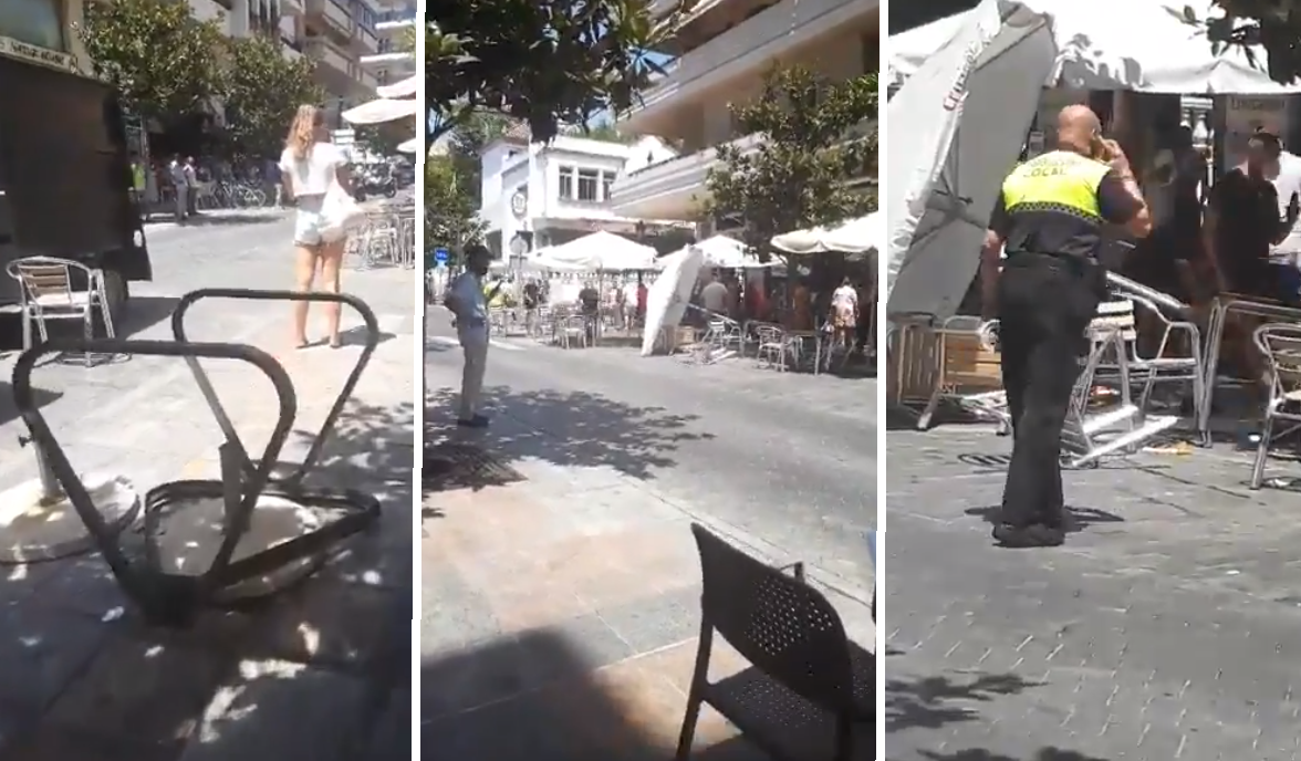 O maşină a intrat în mai multe persoane aflate la terase la Marbella. Cel puţin zece persoane au fost rănite. VIDEO