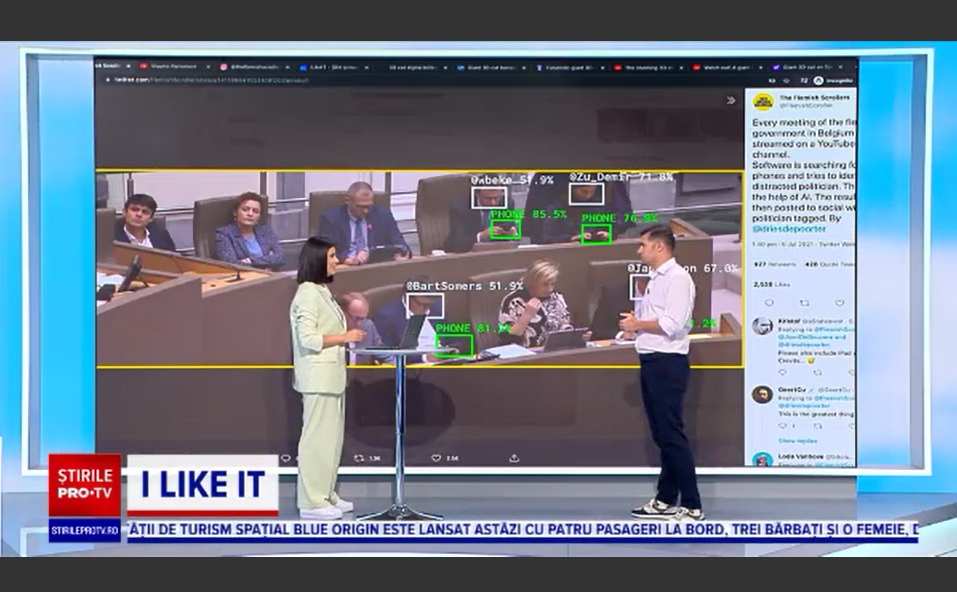 iLikeIT. Aplicația care îți arată în direct ce parlamentari pierd timpul într-o ședință