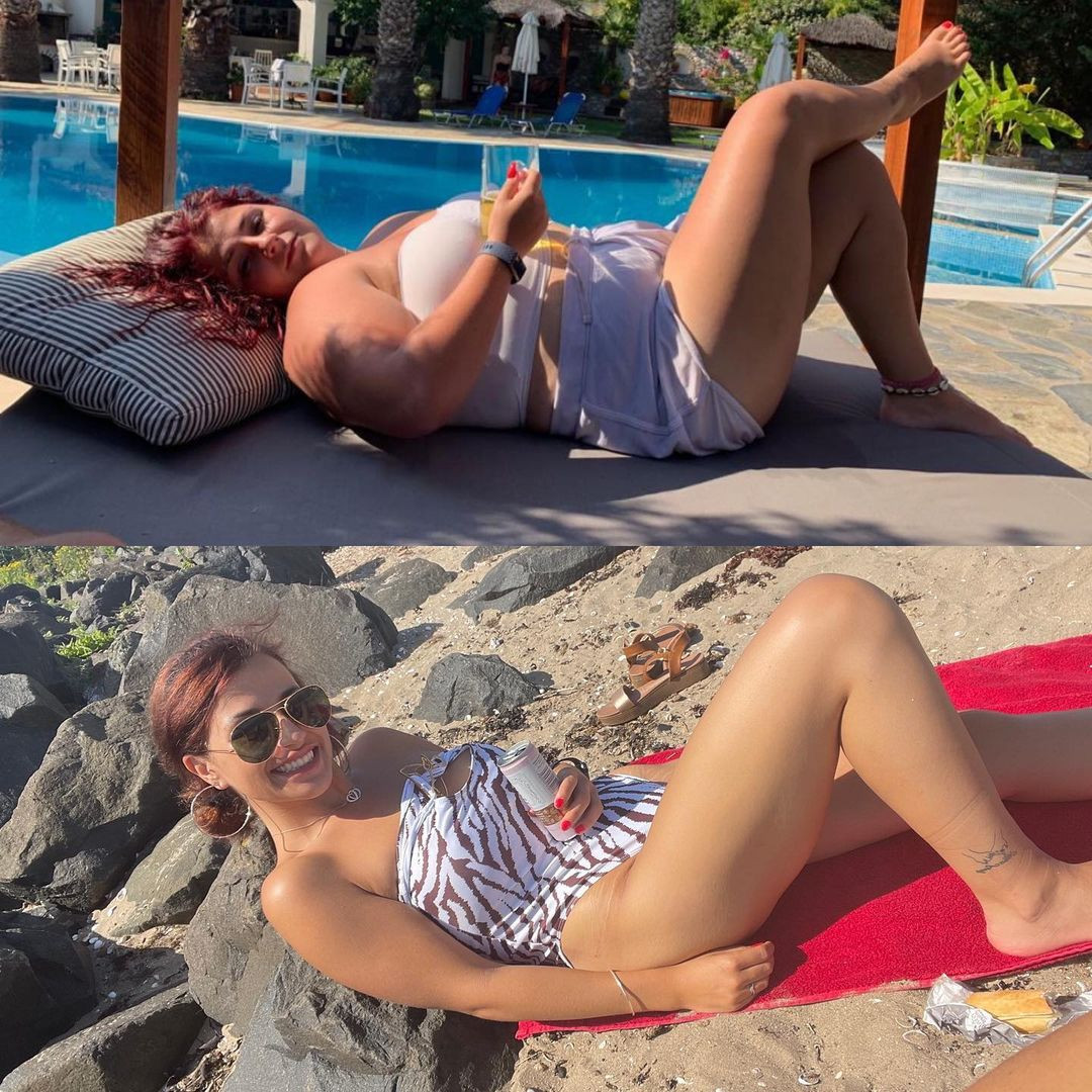 Transformarea uimitoare a unei tinere, după ce i-a fost rușine cu pozele din vacanță. GALERIE FOTO