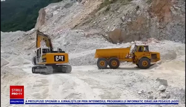 Angajații unei cariere de calcar din Bihor fac greva foamei, pentru că mina rămâne fără licență de explotare