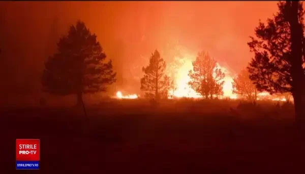 Vestul Statelor Unite, pârjolit de incendii uriașe. S-au format tornade, iar fumul a ajuns la New York