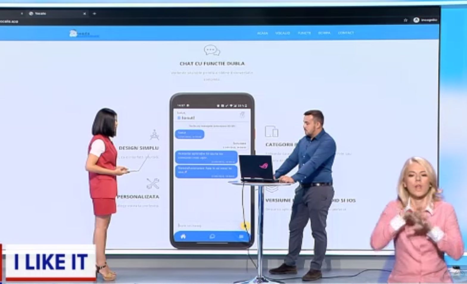 ILikeIT. Cum funcționează aplicația românească Vocalio, pentru persoanele cu deficiențe de auz și vorbire