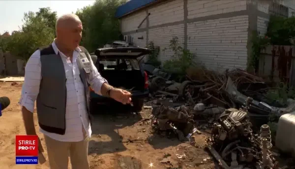 Dezmembrările ilegale de mașini, afaceri prospere, dar poluante și cu risc mare pentru șoferi