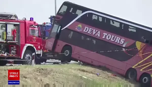 Accident rutier în Croaţia: Cel puţin zece morţi şi 45 de răniţi. FOTO