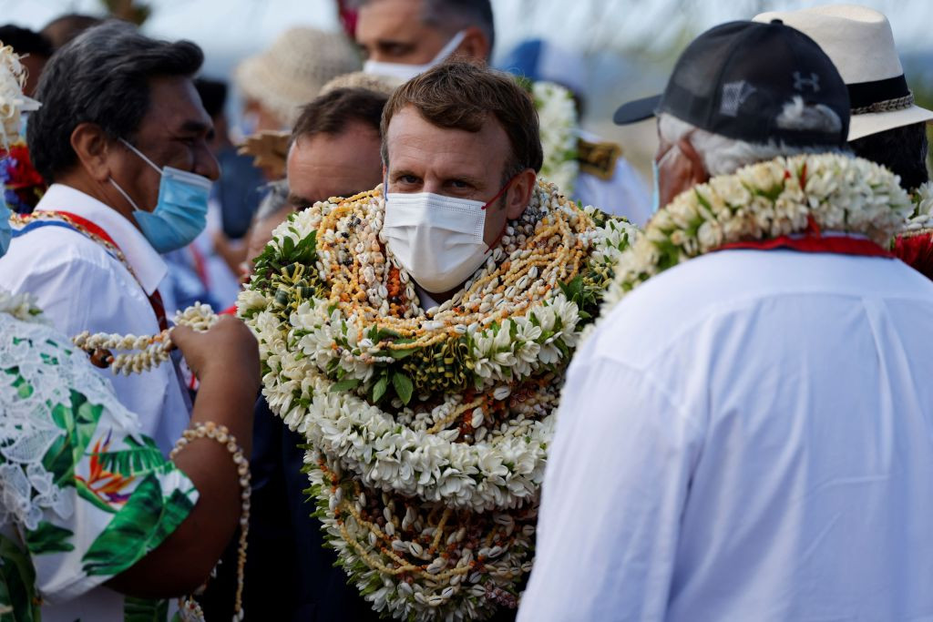 Președintele francez Emmanuel Macron, în vizită în Polinezia Franceză