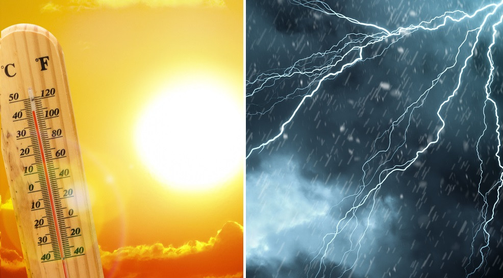Avertizare de furtuni violente și grindină, în mai multe zone. Urmează trei zile de caniculă extremă în România