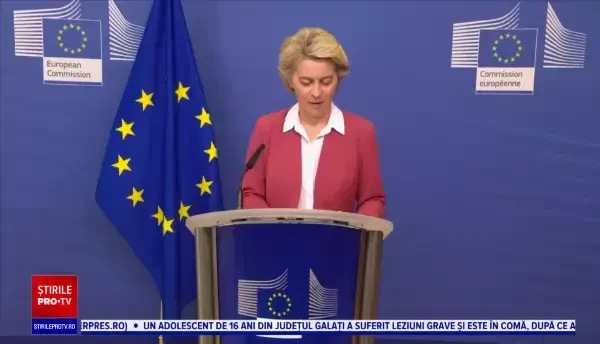 Ursula von der Leyen: 70% din europeni sunt vaccinați. Care este situația României