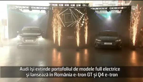 (P) Audi lansează în România e-tron GT și Q4 e-tron – primul SUV electric compact din gamă