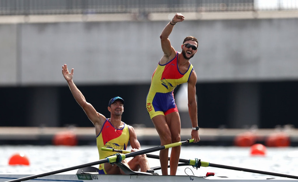 Jocurile Olimpice de la Tokyo. România a câștigat medalia de argint în finala de dublu rame masculin