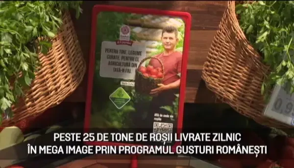(P) Magazinele Mega Image, aprovizionate cu legume proaspete prin programul ”Gusturi românești de la gospodari”