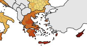 Poliţie mobilizată în Mykonos şi Ios, după ce 13 insule greceşti au fost marcate cu roşu închis de ECDC