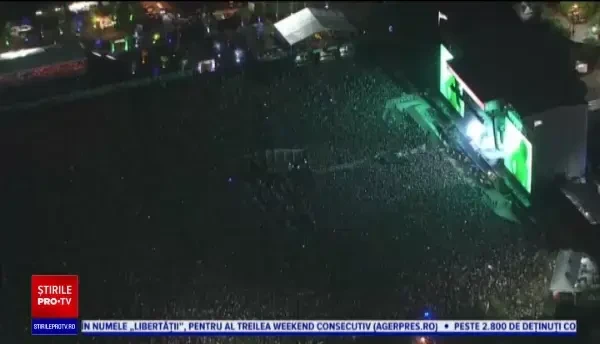 Număr uriaș de spectatori la festivaluri în SUA, deși varianta Delta de Covid-19 se răspândește rapid