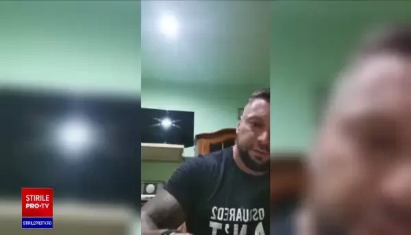 Infractor din Târgoviște, săltat după ce s-a filmat amenințând polițiștii cu un pistol: Mă duc la pârnaie că te mierlesc, mă!