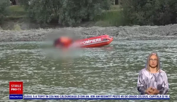 Un adolescent s-a înecat în Siret, după ce a intrat în zona unei balastiere. Curenții l-au tras la fund