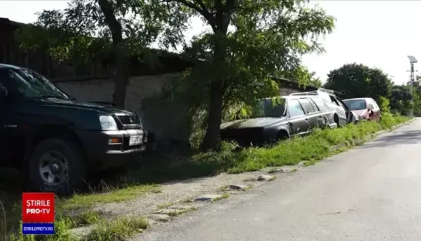 Baba oarba între autorități și un bărbat care a umplut o stradă din Năsăud cu peste 100 de rable