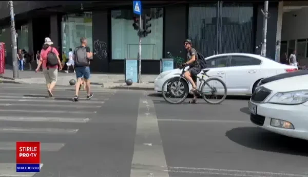 Un nou tip de marcaj rutier în Capitală. Ce vor fi obligați șoferii să facă