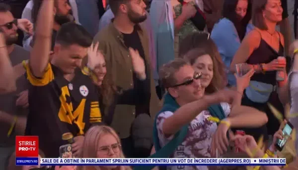 Premierul Cîțu și primarul Emil Boc au ajuns la Electric Castle: ”Chiar e plăcut”