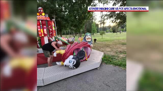 Doi copii au fost răniți într-un carusel din Craiova. Mama lor ar fi ignorat pericolul, deși ar fi fost avertizată