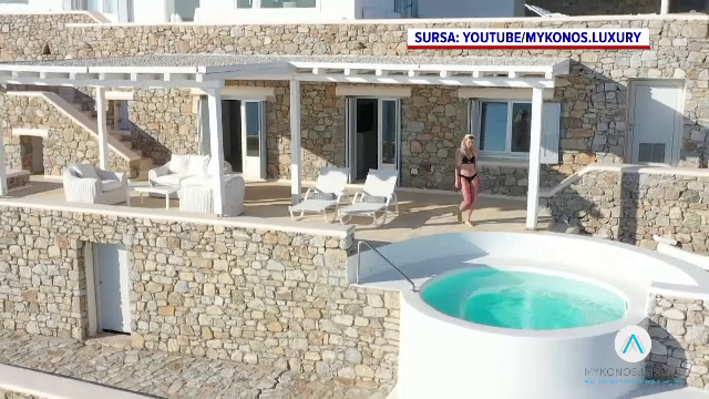 Dragoș Săvulescu a obținut o reducere de preț la chiria vilei din Mykonos. Va plăti „doar” 8.000 de euro pe zi