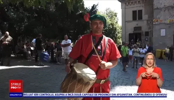 Festival de mâncare internațională, în Sighișoara: ”De când eram copil nu am mai văzut cetatea așa plină”