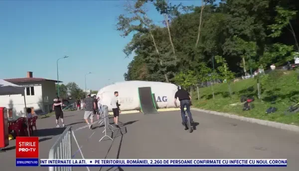 Pasionații de sporturi urbane și-au arătat talentul la Brașov. Imagini de senzație surprinse la poalele Tâmpei