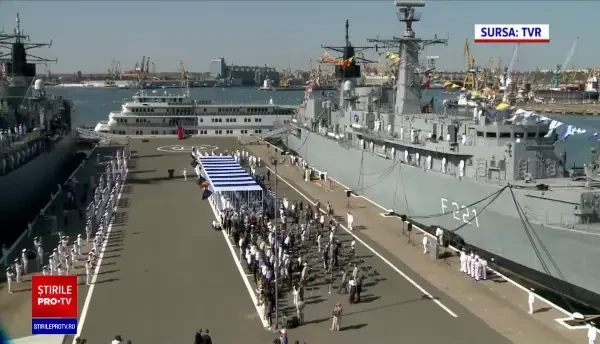 Cum au decurs festivitățile de Ziua Marinei. Mesajul transmis de Klaus Iohannis