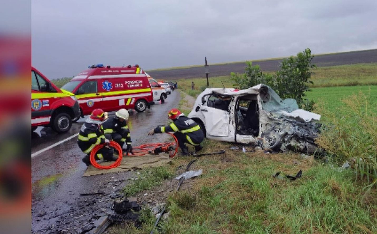 Scene cumplite în Iași, în urma unui accident violent. Doi oameni au murit și alți opt au suferit răni grave